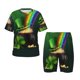 thumbnail image 1 of Balery St. Patrick's Day4 Conjunto de Pijama Infantil de Manga Corta con Estampado – Ropa de Dormir de Algodón Suave-Medium, 1 of 6