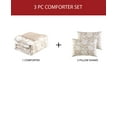 thumbnail image 4 of Hallmart Collectibles Orena 3-Pc. Reversible Full/Queen Comforter Set, Ivory, 4 of 4