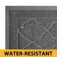 thumbnail image 4 of cisilov Cat Litter Mat 35'' x 23'', Cat Mat for Litter Box Non-Slip Kitty Litter Trapping Mat, Gray, 4 of 7