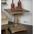 thumbnail image 4 of 24252-Uttermost-Stratford - 26 inch Pedestal End Table, 4 of 6