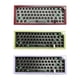 thumbnail image 4 of Teclado para Juegos GMK67 Uso Conveniente Accesorios Retroiluminados RGB (Vino) Rojo, 4 of 7