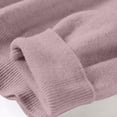 thumbnail image 5 of KAUOD Teen Girls Knit Sweater Soft Warm Lined Pullover Sweater Kids Plain Crew Neck Long Sleeve Ribbed Knit Tops Clothes, 5 of 9