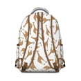 thumbnail image 3 of Giraffe Backpack for College & Business - Spacious School Bookbag, Laptop Compartment, Waterproof Work Bag, Trendy Animal Print, Lightweight, 3 of 6