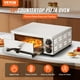 thumbnail image 2 of VEVOR Horno de pizza electrico para encimeras, 12 pulgadas, 1500 W, con control de temperatura y temporizador de 0 a 120 minutos, tecnología de horneado uniforme, 2 of 9