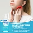 thumbnail image 3 of Tonsil Stone Remover, Natural Tonsil Stone Mouthwash or Oral Rinse Liquid to Help Soothe Tonsils, Mint Flavored Oral Mouthwash, Helps Soothe Tonsils, Eliminates Bad Breath, Dry Mouth Mouthwash, 3 of 8