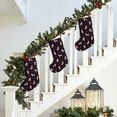 thumbnail image 5 of Lsque Poodle Dog Pattern 18 Inch Christmas Stockings, Festive Holiday Stocking for Christmas Decorations Holiday Decor, 5 of 8