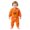 Orange, variant on Ruyang Baby Boy Girl Clothes 2 Piece Fleece Set Pumpkin Embroidery Crewneck Pullover Joggers Fall Winter Warm Outfits