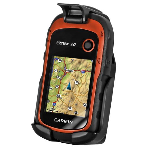 RAM RAM-HOL-GA48U - Mounting component (cradle) - for GPS receiver - high-strength composite - for Garmin eTrex 10, 20, 20x, 30, 30x