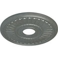 thumbnail image 3 of Ekena Millwork 16"OD x 3 5/8"ID x 3/4"P Melonie Ceiling Medallion (Fits Canopies up to 6 3/8"), Hand-Painted Platinum, 3 of 6