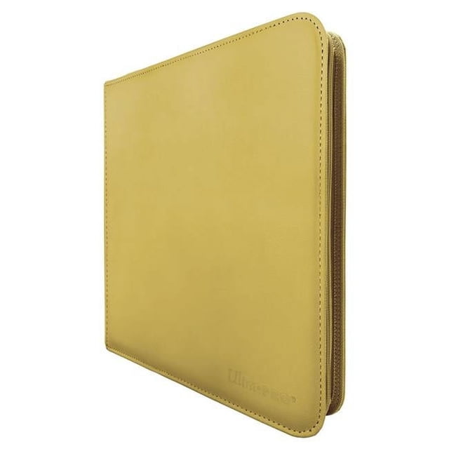 Binder Ultra Pro 15745 UP con cierre PRO de 12 bolsillos, color amarillo