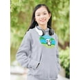 thumbnail image 2 of Panda In Nature Hoodie Juniors -Image by Shutterstock,  Medium, 2 of 4