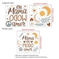 thumbnail image 4 of Calcomanía de vinilo con cita en español de Mom in Love Mama e, 4 of 4