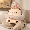 thumbnail image 5 of Biscuit Cat Stuffed Animal Pillow, Food Plush Pillow.Home Decoration Christmas Birthday for Kids Adults, 5 of 5