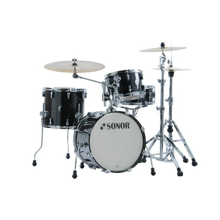 Sonor AQ2 Bop 4-Piece Maple Shell Pack w/ 18" Bass Drum - Transparent Black