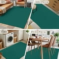 thumbnail image 6 of Dark Green 3x5 Area Rugs, Farmhouse Solid Green Color Modern Art Non-Skid Rubber Backing Large Rectangle Rugs - Living Room Bedroom Home Office, Indoor Floor Mat Carpets Washable Rug, 6 of 9