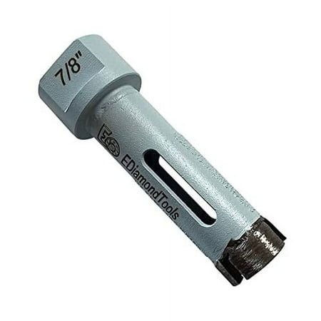 

High Performance Bit for Natural/Engineered Stones 2 Drilling Depth Vacuum-Brazed Side Protection 5/8 -11 Threaded Arbor