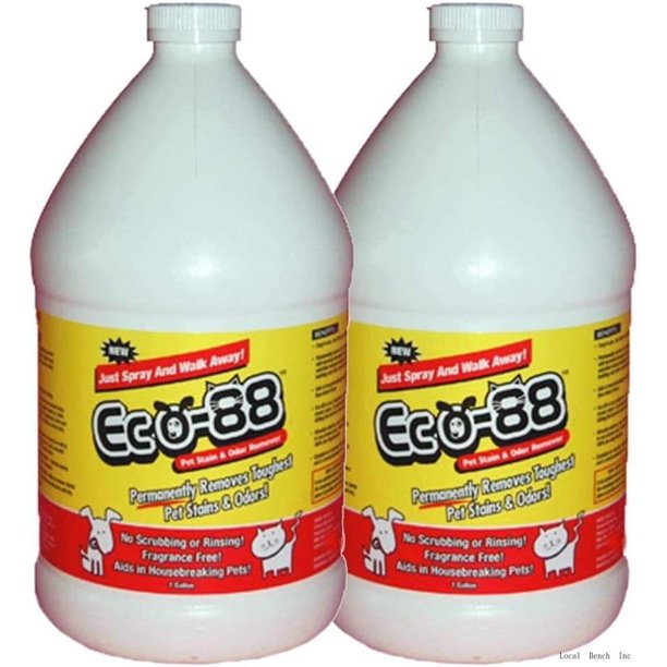Eco88 Pet Stain & Odor Remover Two Gallon Refill