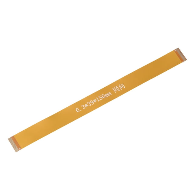 Unique Bargains FFC FPC Cable 0.3mm Pitch 39 Pin 150mm Flexible Flat Ribbon Cable for LCD Screen