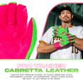 thumbnail image 2 of Gants de Frappe Franklin Sports Infinite Powerstrap Rose/vert, 2 of 8
