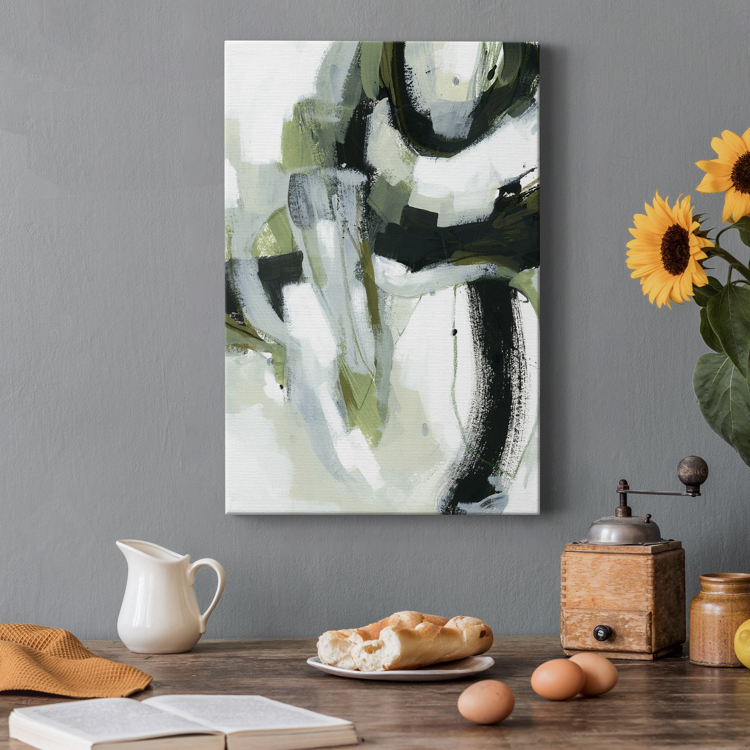 Green Onyx I Premium Gallery Wrapped Canvas - Ready to Hang