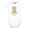 thumbnail image 3 of Hudson Baby Cotton Bodysuits, Teddy Bears 3-Pack, 12-18 Months, 3 of 5