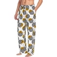 thumbnail image 6 of Sikiie plaid Pumpkin Daisy Pajama Pants Men, PJ Bottoms, Sleep & Lounge Pants-X-Large, 6 of 6