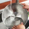 thumbnail image 5 of Mixing Bowl Stainless Steel Whisking Bowl for Knead Dough Salad Cooking Baking, 5 of 7