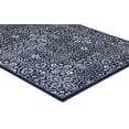 thumbnail image 2 of Concord Global Trading Concord Global Jefferson Collection Athens Area Rug Navy/Ivory/Grey 5'3"x7'3" 5' x 8' Dining Room, 2 of 4