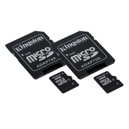 LG VS880 Cell Phone 2pk. 8GB MicroSDHC Memory Card +