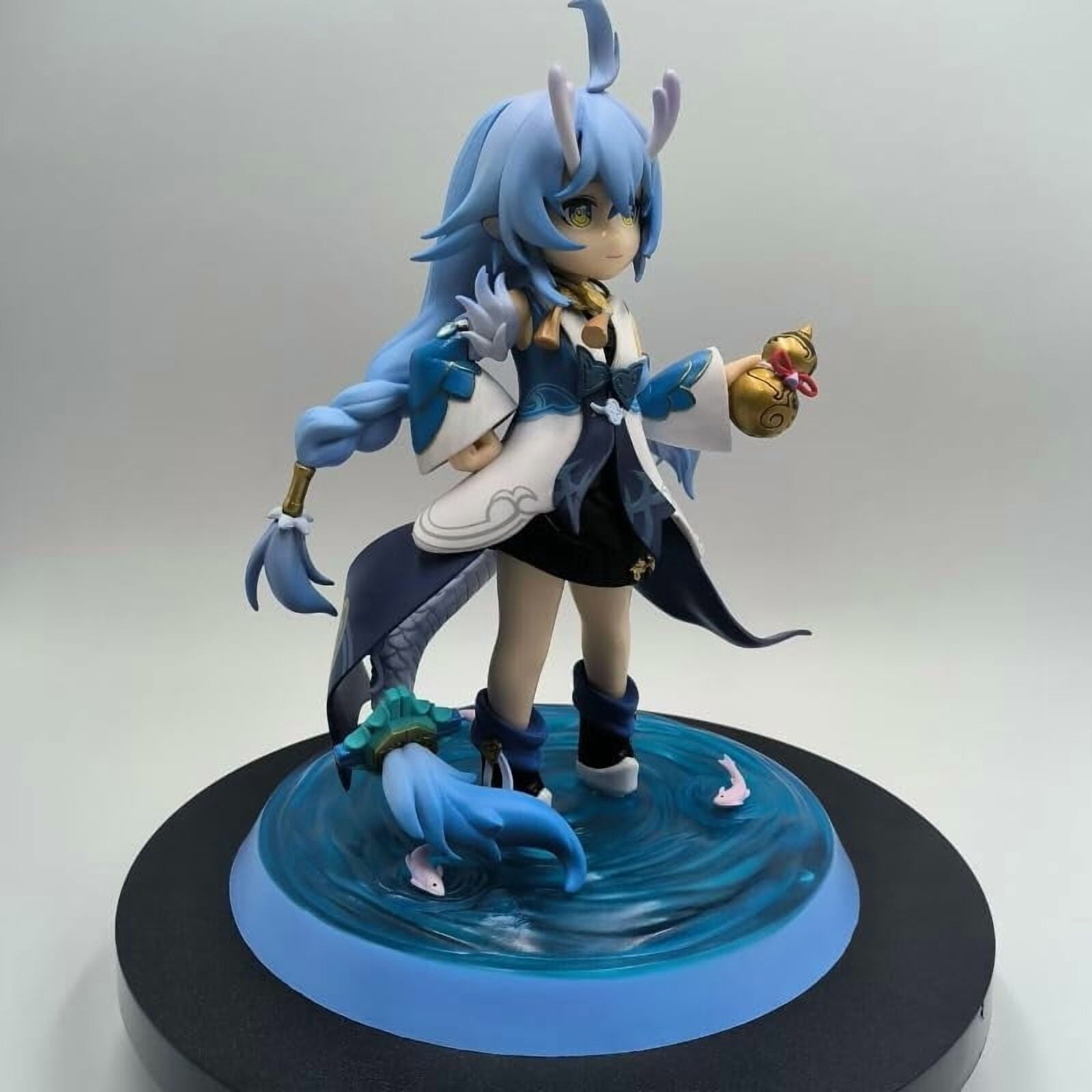 Honkai Impact 3 Bailu Figure Standing Bailu Anime Figures 26cm/10.2inch PVC Characters Decorations Collectible Handicrafts Souvenirs for Anime Fans Gifts