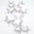 thumbnail image 6 of Promotion Sale! Nomeni Home Wall Stickers 3D Hollow Butterfly Decal Removable Art Wall Sticker Mural Room Decor 12Pcs/Set Clearance Sale Silver, 6 of 6