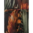 thumbnail image 5 of Time And Tru Women's Falling Leaves Printed Kimono, 5 of 7