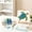 1PCS C1, variant on DIY Sea Glass Mosaic Art Kit - Mosaic Sea Glass Art for Crafts Kits - Ocean Theme Pearl Art DIY Kit, Coastal Home Decor & Creative Handmade Gift