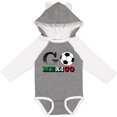 thumbnail image 3 of Inktastic Go, Mexico- Soccer, Football Boys or Girls Long Sleeve Baby Bodysuit, 3 of 5