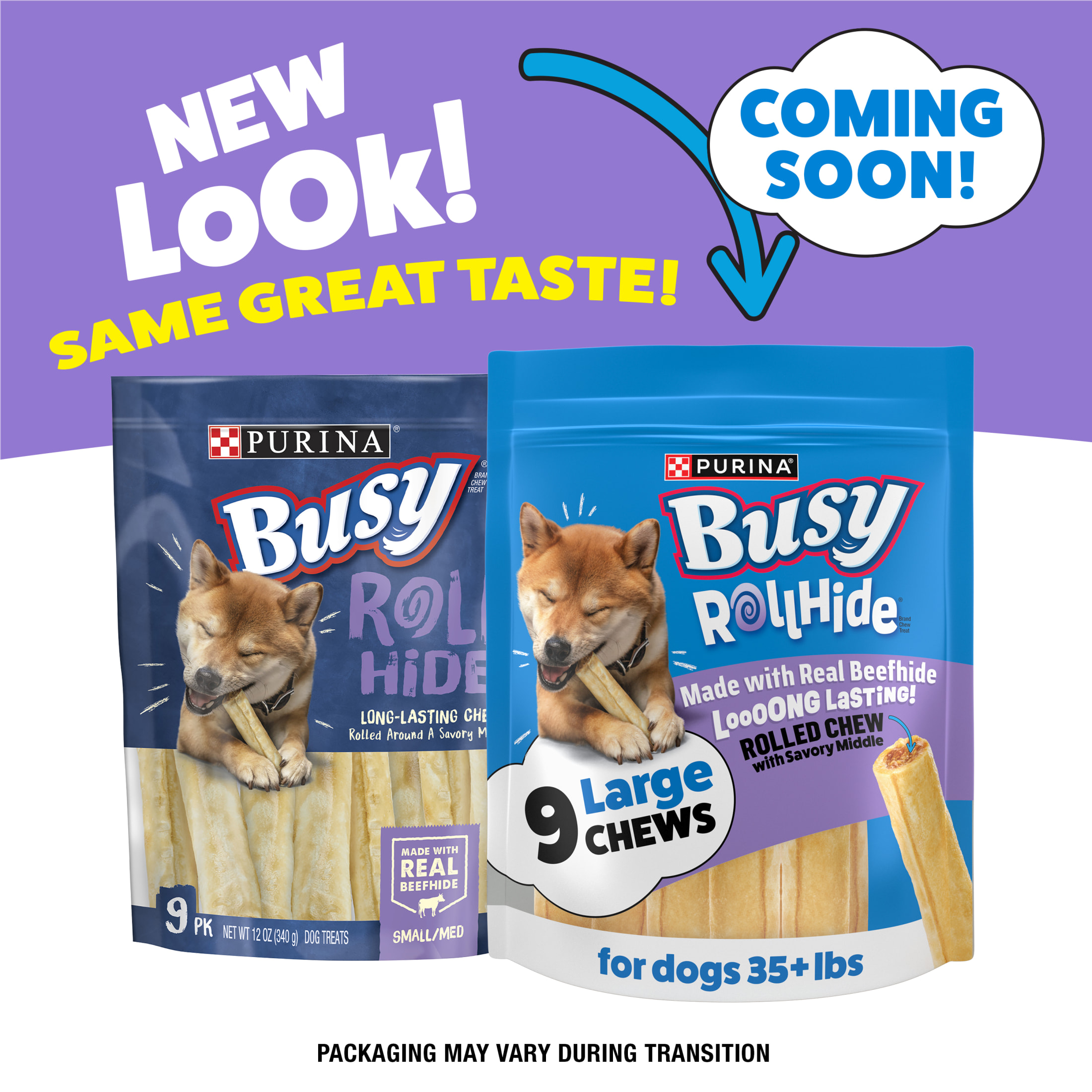 Busy Bone Rollhide Rawhide Dog Treats Large Dogs photo 2