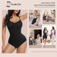 thumbnail image 4 of Shapewear Seamless Tummy Control Slim Bodysuit Women, 4 of 5