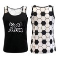 thumbnail image 5 of Drses Women's Tank Tops Women's Solid Round Neck Tank Top Soccer Mama Sleeveless Shirt Soccer Lovers T Shirt Causal Summer Workout Top Womens Summer Tops, 5 of 6