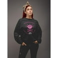 thumbnail image 2 of Manic Panic In Glam We Trust Sweatshirt Women -Manic Panic®, Female 3X-Large, 2 of 4