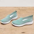 thumbnail image 6 of CAIXAI Orthopedic Shoes for Women Arch Support Walking Sneakers for Women Breathable on Walking Shoes Women Mesh Knitted Woven Mary Jane Shoes Hands Free Pull-On Shoes, 6 of 8