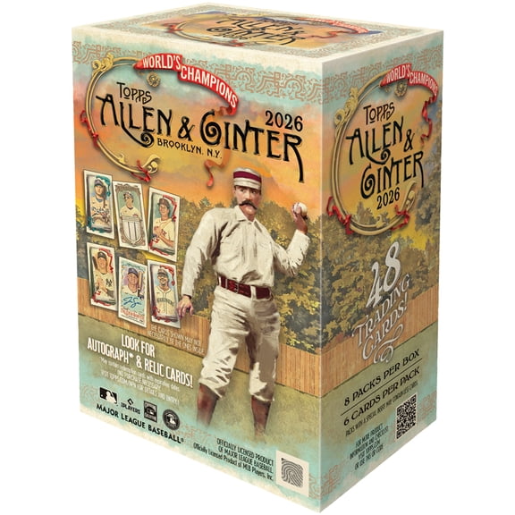 2026 Topps Allen and Ginter Baseball Trading Cards Blaster Box