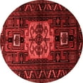 thumbnail image 1 of Ahgly Company Indoor Round Persian Red Traditional Area Rugs, 4' Round, 1 of 4