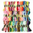 thumbnail image 3 of Chicmine 8Pcs 7.5m Thread Cross Stitch Embroidery Cotton DIY Craft Sewing Skeins for Cross Stitch, 3 of 11
