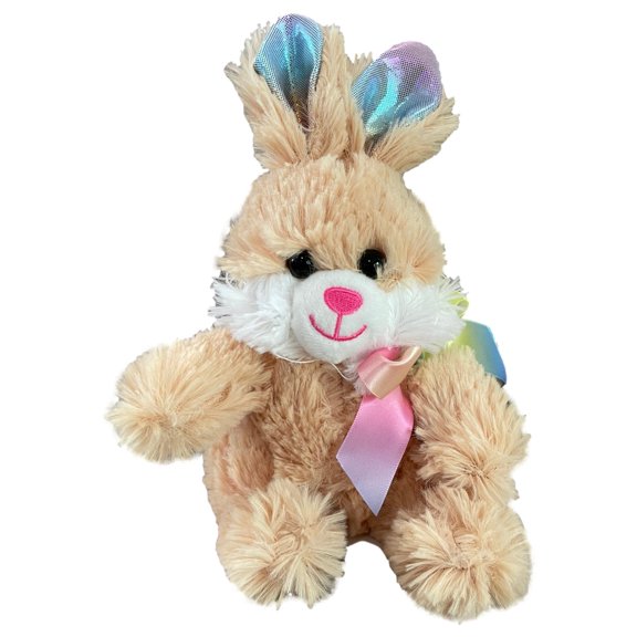 Easter Plush Small Fuzzy Tan Bunny Rabbit 8" Stuffed Animal Pal