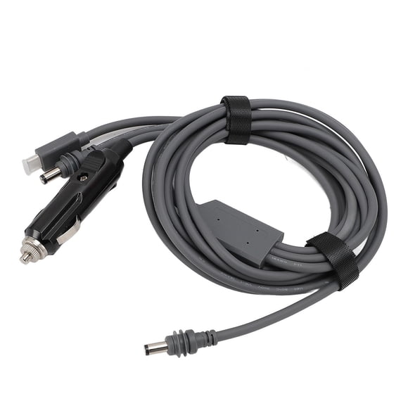 3 in 1 Starlink Mini Cable, Starlink Mini Power Cable, 18AWG Power Cable DC Male Plug to Type C PD100W Car Charger Adapter Cord for Mini Satellite Device
