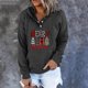 thumbnail image 2 of Sudaderas Navideñas Con Cuello Redondo Para Mujer Suéter Estampado Blusa Suelta Tops Sin Capucha Odeerbi ODB192790, 2 of 5