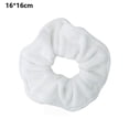thumbnail image 2 of Paquete de 4 coleteros de microfibra para secar el cabello, fibra de toalla, para cabello rizado, para cama, piscina, ducha, deformación, 2 of 5