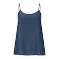 thumbnail image 5 of WRKEKC Tank Top for Womens, Summer Tank Tops for Womens, Women's Summer Sleeveless Casual Solid Color Round Neck Suspender Tank Tops, 5 of 7