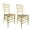 Gold, variant on Gold ToughResin Mono-Frame Chiavari Chair by Chivari, 2 Chair Bundle by Chivari