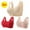 Red, variant on Jacenvly Bras for Women No Underwire Print Elastic Soft Sports Bras Woman'S Lace Breathable Bra Underwear No Rims Red
