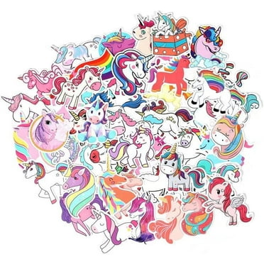 Cool Unicorn Sticker Phone Decal Water Bottle Stickers Car Decals ...